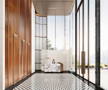 Modern Office Reception Desk-ID:547858003