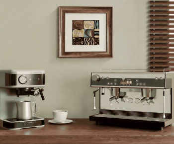 Modern Kitchen Electric Coffee Machine-ID:498230939
