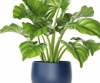 Modern Ground Green Plant Potted Plants-ID:823297983
