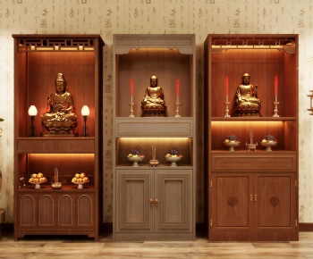 New Chinese Style Buddhist Niche-ID:871793994