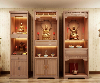 New Chinese Style Buddhist Niche-ID:164096123