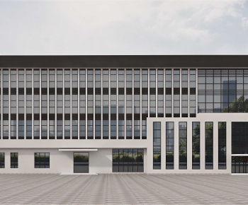 Modern Appearance Of Commercial Building-ID:134318117