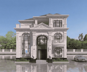 European Style Detached Villa-ID:619793896
