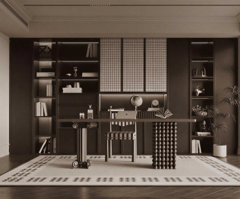French Style Study Space-ID:143318899