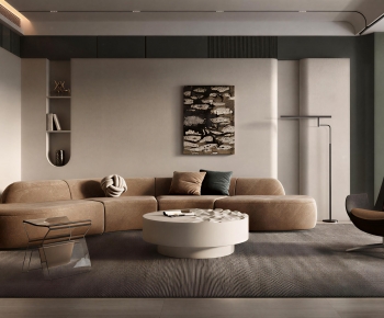 Modern A Living Room-ID:660716063