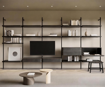 Wabi-sabi Style A Living Room-ID:605954893