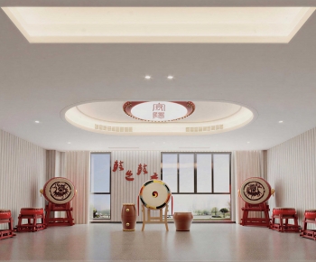 New Chinese Style School Classrooms-ID:303414111