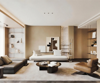 Wabi-sabi Style A Living Room-ID:871262073