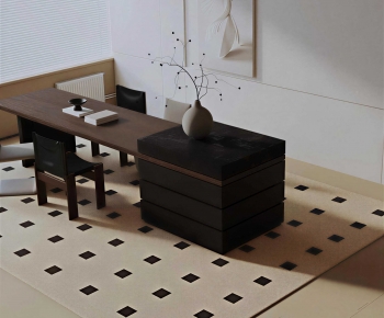 Modern Dining Table And Chairs-ID:534626014