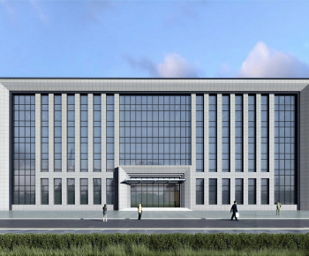 Modern Building Appearance-ID:420658111