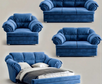 European Style Single Sofa-ID:194630693