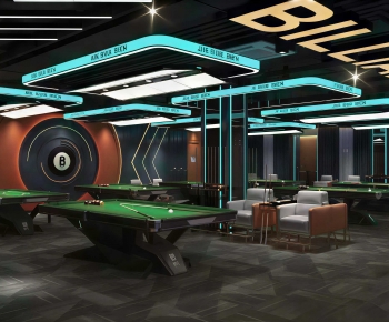 Modern Billiard Room-ID:805340052