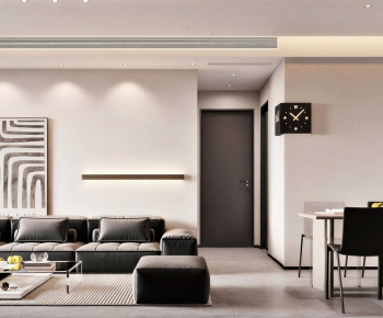 Modern A Living Room-ID:603013045