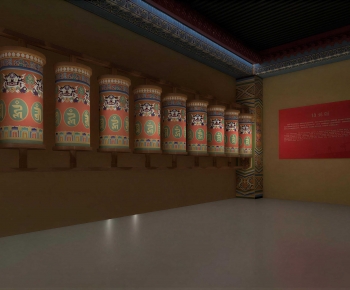 New Chinese Style Exhibition Hall-ID:561357983