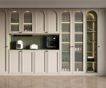 French Style Wine Cabinet-ID:183398017