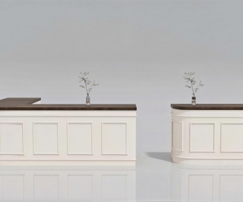 American Style Reception Desk-ID:369940044
