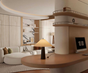 Modern A Living Room-ID:348939904