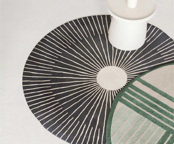 Modern Circular Carpet-ID:282969007