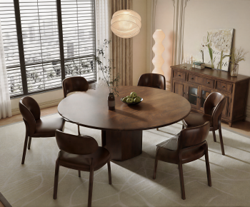 Modern Dining Table And Chairs-ID:743206983