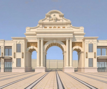 New Classical Style Decorated Archway-ID:293911937