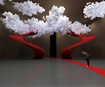 Modern Exhibition Hall-ID:172173027