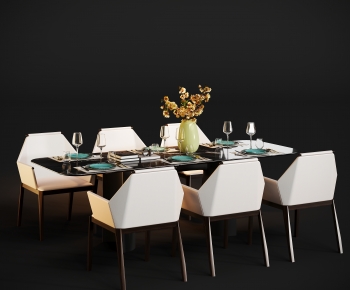 Modern Dining Table And Chairs-ID:325304991