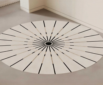 Modern Circular Carpet-ID:934592962