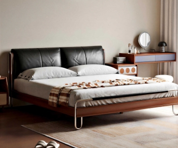 Modern Double Bed-ID:766239262