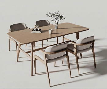 Nordic Style Dining Table And Chairs-ID:886437893