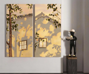 Wabi-sabi Style Painting-ID:822797061