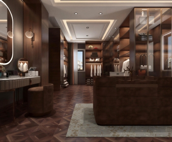 Modern Clothes Storage Area-ID:286001925