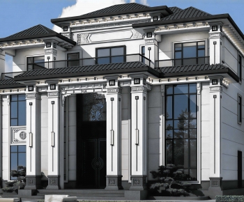 New Chinese Style Detached Villa-ID:204279478