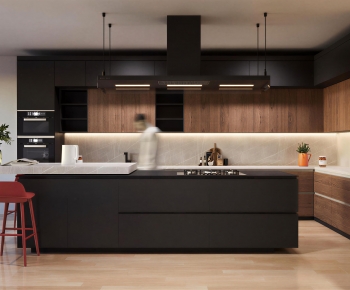 Modern Open Kitchen-ID:714217908
