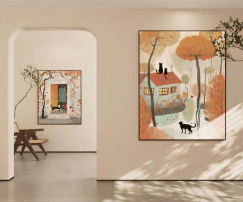 Wabi-sabi Style Painting-ID:862993004