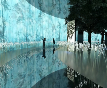 Modern Exhibition Hall-ID:897494083