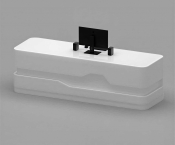 Modern Reception Desk-ID:594830529