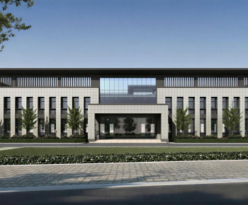 Modern Building Appearance-ID:967155931