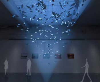 Modern Exhibition Hall-ID:895247941