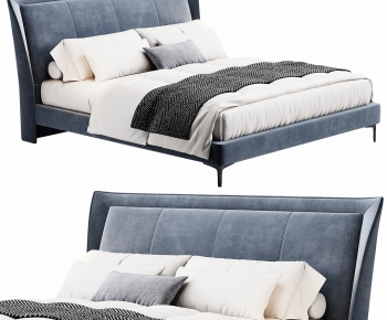 Modern Double Bed-ID:470603941