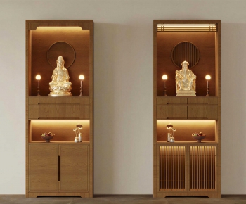 New Chinese Style Buddhist Niche-ID:431536912