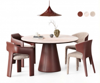 Modern Dining Table And Chairs-ID:657980923