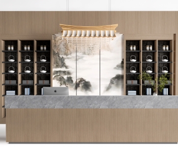 New Chinese Style Console-ID:304389005