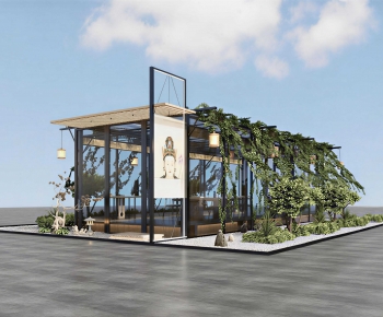 New Chinese Style Glass Sunshine Room-ID:955859908