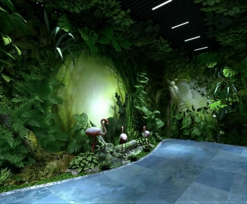 Modern Exhibition Hall-ID:916405925