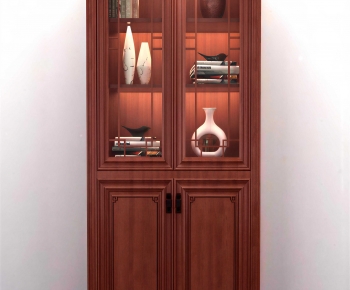 New Chinese Style Decorative Cabinet-ID:485939987