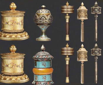 New Chinese Style Decorative Set-ID:589608918