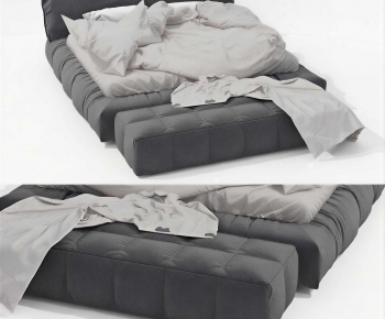 Modern Double Bed-ID:856203082