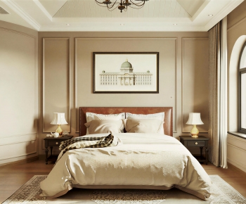 American Style Bedroom-ID:395948992