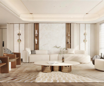 Modern A Living Room-ID:537161115
