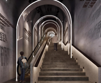 Industrial Style Exhibition Hall-ID:114828112
